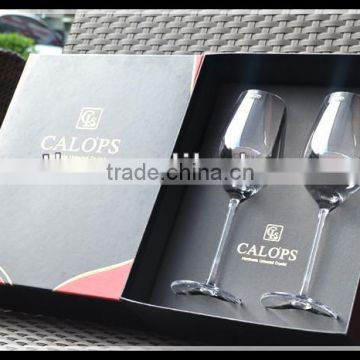 clear wine glass packing box