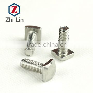 stainless steel square screw square head bolts M8*10-M8*120