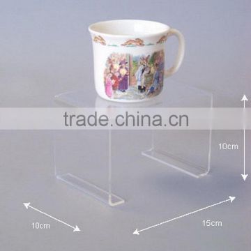 Top grade promotional acrylic riser jewelry ring display