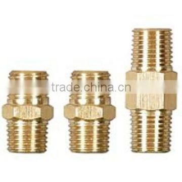 threaded insert brass connectors for pipe