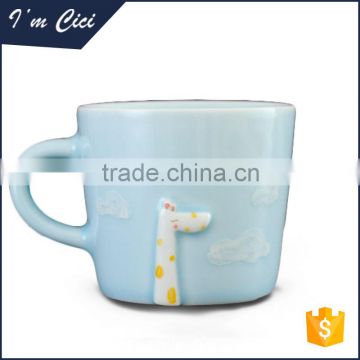 Fashion ceramic tea mug sublimation with handle CC-C023