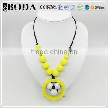 giveaway silicone jewelry beads silicone necklace