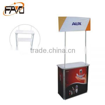 aluminum portable promotion display counter
