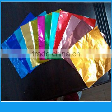 manufacture chocolate wrapping aluminum foil for packaging