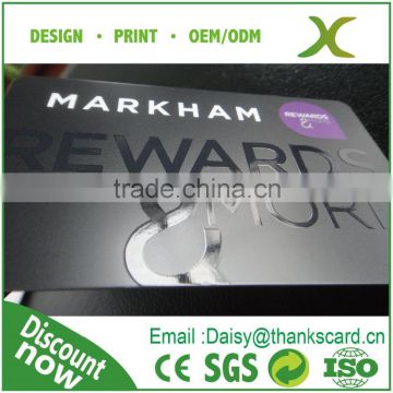 Free Design~~!!! UV spot business card/black matt business card/plastic business card