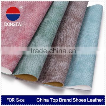 2015 wholesale artificial snake skin leather Factory direct sale