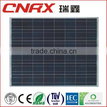 Made in China YueQing Ruixin Group RXP-48 Poly MAX 200Watt price per watt solar module with TUV CE IEC ROHS