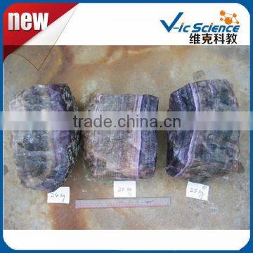Natural purple fluorite raw materials price