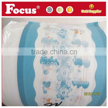 Colored printed as your require the PE plastic film adult diaper baby diaper use