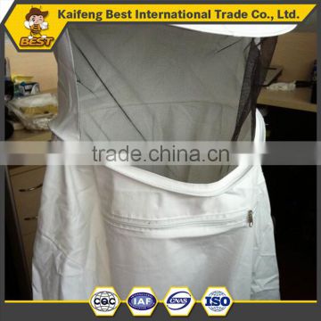 High quality 100% cotton white full bee suit