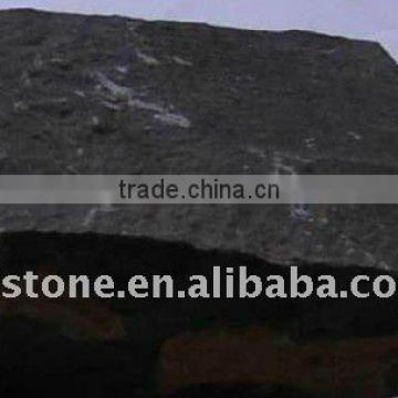 Black basalt cobble stone