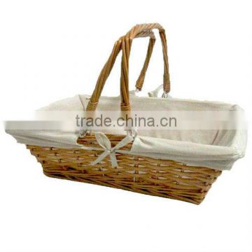 wholesale wicker baskets for food carry use