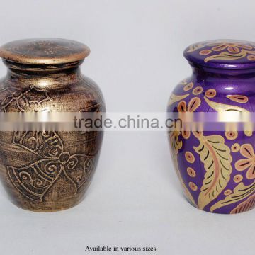 Small Pet Urns With Antique Finish