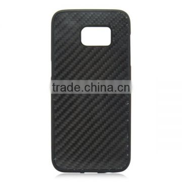 Factory Direct Sale TPU Carbon Fiber Phone Case for Samsung S7 Edge
