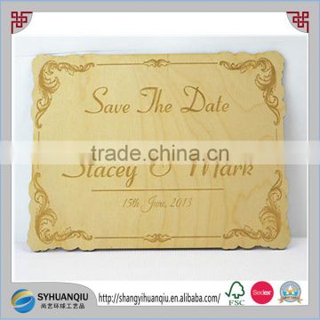 customized wooden sign factory supply