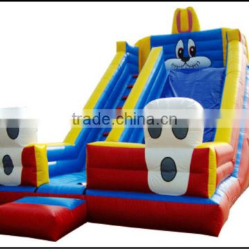 (HD-9505)Happy Island !High Quality Jumping Castle Inflatable Slide