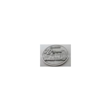 Metal Souvenir Coin / Personalized Coins Antique Silver, Copper, Silver, Anti - Nickel Plating