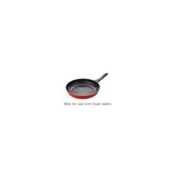 30 cm Aluminum Frying Pan With Nonstick Coating , Black Handle