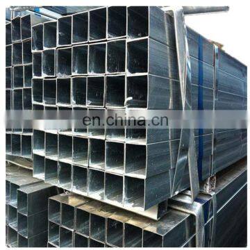 ERW mild structural welded black or HDG hot dipped galvanized square steel tube