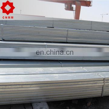 en10255 s195 hot dipped pipe thin wall Pipe manufacturers galvanized square tubing hollow rectangular steel tube