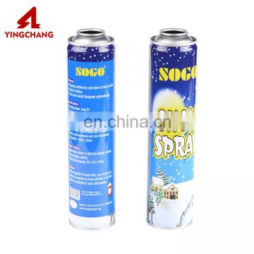 Round Aerosol Spray Tin Can Manufacturer