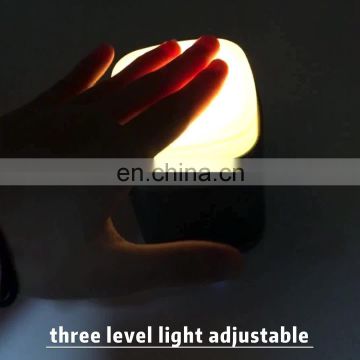 High Quality Promotional Portable Wireless Bluetooth Speaker with Led Lamp Night Light