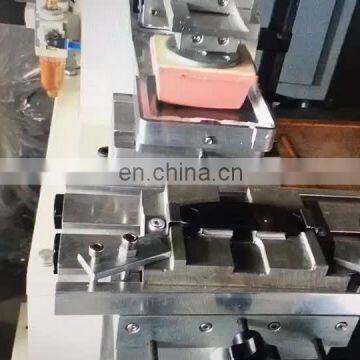 Curved shoe pad printing machine