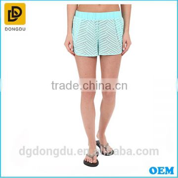 Wholesale custom 2016 summer girl wholesale running shorts women cotton shorts