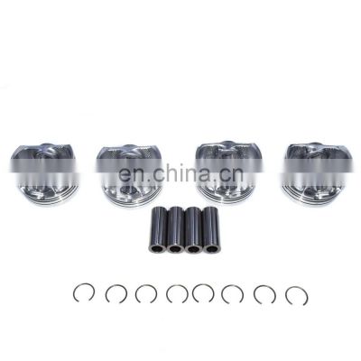 4x Pistons & Rings Assembly  21mm For VW GTI Tiguan AUDI A4 06H 107 065 DD New