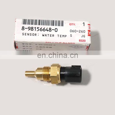 8-98156648-0 8981566480 Water Temperature Sensor for Hitachi Excavator Zx110-3 Zx120-3 Zx200-3 Isuzu Engine Parts