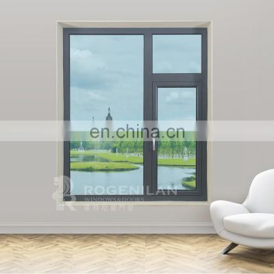 Cheap aluminum frames casement windows design for house