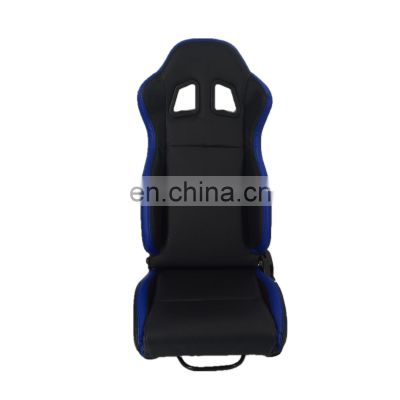 Black&Blue PVC leather Foam Adjustable-racing-gaming