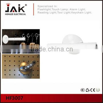 JAK HF3007 CE and RoHS Certificated Telescoping Magnet 3 LED Cabinet light