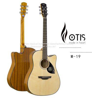 Factory wholesale musical instrument OTIS M-19 guitar 41 inch polywood acoustic guitar