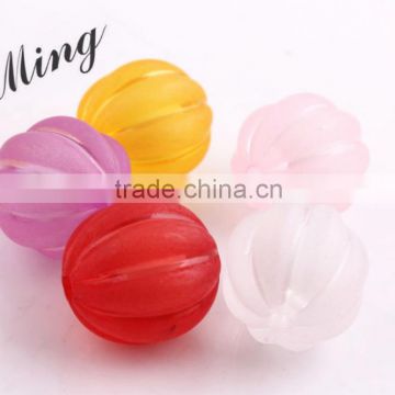 Colorful Mix Color Chunky Acrylic Watermelon Plastic Frost Beads in Beads Wholesales Jewerly Fashion