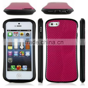 Most Hot Selling Revolution Carbon fiber phone case for iPhone 5G