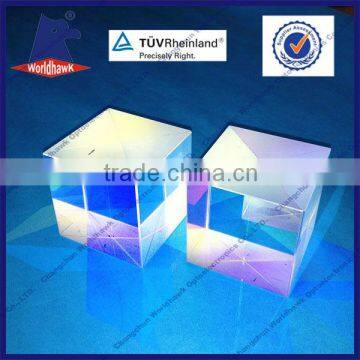 Optical BK7 glass beam splitter cube