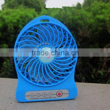 Colorful mini portable fan , Fasion portable rechargeable fan,DC 5V Silence usb mini fan