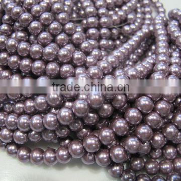 6mm top quality pearl glass bead mix order round glass 30