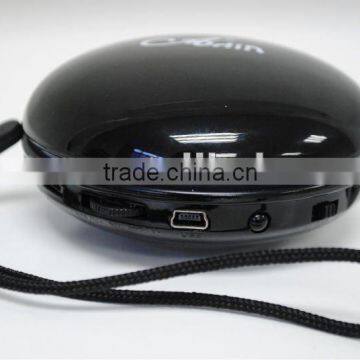 Plastic Hamburger Portable Vibration Speaker with FM&TF