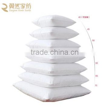 70X70CM 100% Cotton Wholesale Goose Feather Cushion Inner