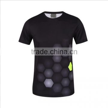 2016 custom wholesale top design sublimation man tshirt