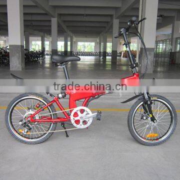 China manufacture mini cooper folding bike bicycle XY-EB003F