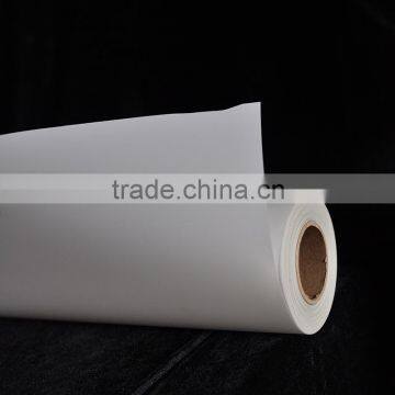 High Quality Resin Coating PET Film Roll Large Size Double Side Printing backlit pet film