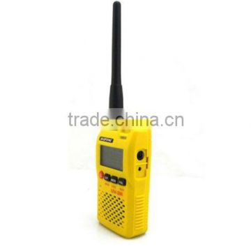 2W 99CH Walkie Talkie UHF&VHF Yellow Baofeng UV-3R Interphone Transceiver Radio