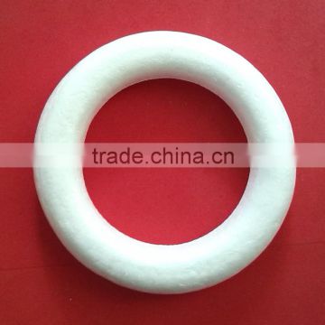 2014 white round plastic foam ring