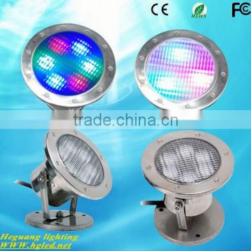 IP68 structure waterproof RGB color changing LED Underwater Light