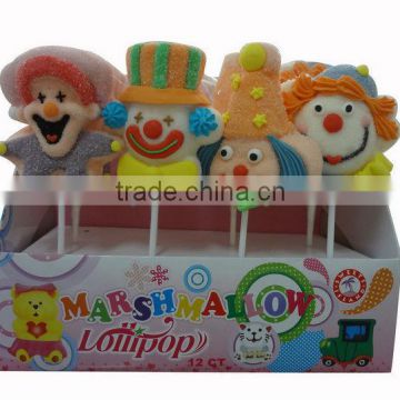 Clowns Marshmallow Lollipops