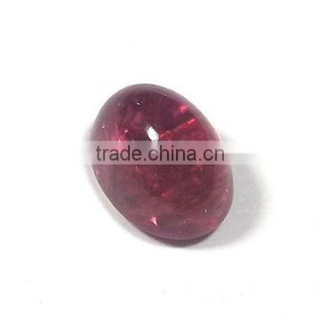 Natural cabochon pink tourmaline 9.10 carats pink stone Genuine gemstones