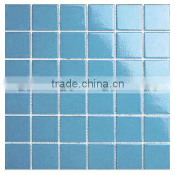 300*300 mm glazed surface, swimming pool ceramic mosaic tile